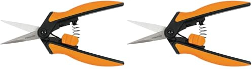 FISKARS Solid Tijeras de Poda, Naranja/Negro (Paquete de 2)