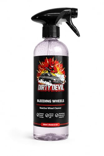DIRTY DEVIL Build Your Own Car Care Bundle For Just £18.99 – Choose Any 4 x 500ML Car Cleaning Products – Mix & Match Vehicle Detailing Kit, Bleeding Wheels - Reactive Wheel Cleaner