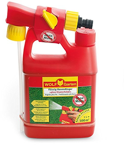 WOLF Garten Lm 100 B Plus Eisenchelat, Rot