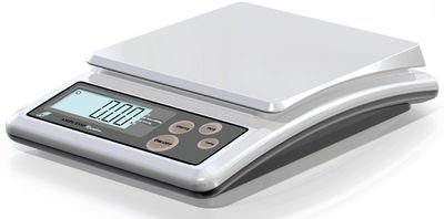 mancelboutique Bilancia polivalente pesa Lettere, contamonete, 0,1 g AM3000 0,1gr x 3 kg