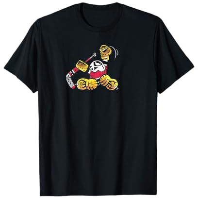 Youth Hockey Goalie Glove Save Famous Cartoon Goalie T-Shirt