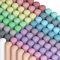 Feela - Set di gesso per marciapiedi, 162 pezzi, 18 colori, gesso Jumbo per bambini, ideale per bambini e adulti, per la famiglia, dipingere su marciapiede e strada