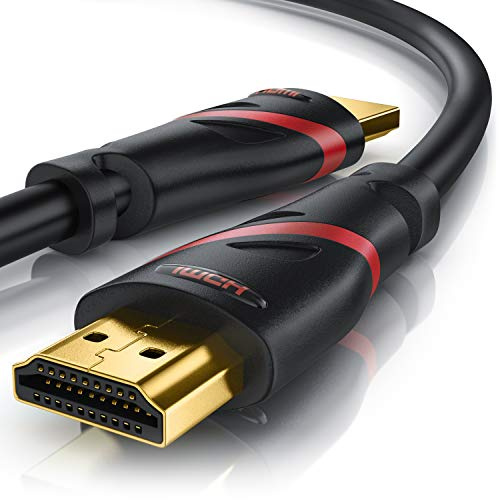 CSL - Cavo HDMI 8k 2.1 2 m - 8K @ 60Hz / 120Hz - 4K @ 240Hz - 48 Gbps - HDMI 2.1 2.0a 2.0b - 3D - Ethernet ad alta velocità - HDTV - UHD II - Dynamic HDR-10+ - eARC - Variable Refresh rate VRR