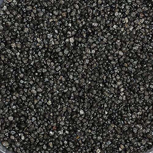 brockytony Aquarienkies, Rundkies, Aquariumkies, Zierkies, Bodengrund 5kg, 2-3mm. Farbe: SCHWARZ