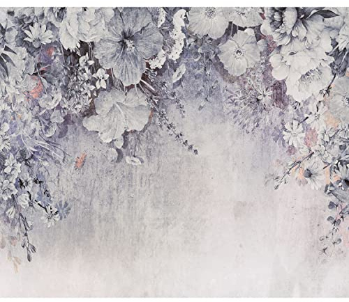 murando - Fototapete Premium-Vlies Blumen, 200x140 cm, Schlafzimmer, modern | Premium-Vliesstoff, Full HD Druck, hochwertige Verarbeitung fürs Wohnzimmer, schnelle Montage, lichtbeständig, geruchsfrei