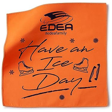 Edea Chiffon de séchage pour patins à glace (orange)