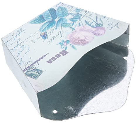 Supvox Hängekorb Aus Eisen Für Blumen Pflanzgefäß Zum Hängen Aus Blumenkübel Für Hängende Pflanzen Bruchfest Und Formstabil Schlichtes Design Für Zuhause