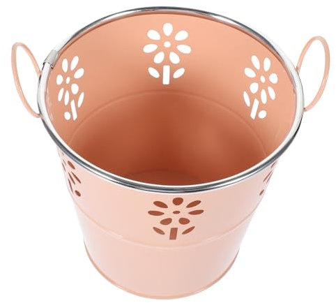 ORFOFE Blumentopf aus Zinn Blumentöpfe bürodeko Garden Decoration gartendeko blumtöpfe Pflanzen Anlage Eiseneimer für Party dekorative Blumenbehälter Metalleimer für Party Pflanzkübel