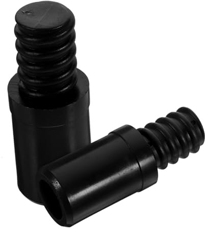 GAROZATION 2stücke Teiliges Gewinde-verbindungsset Aus Robustem Kunststoff Adapter Reparaturspitzen Für Besenstiel Und Verlängerungsstange Kompatibel Mit Metallstäben Einfache Montage Langleb