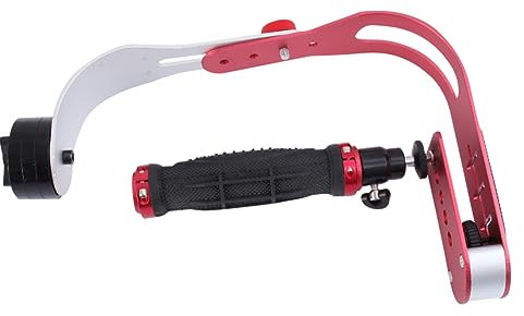 jojofuny Kamerastabilisator für DSLR und Dv Handheld Videostabilisator Bogenförmiger Kamerahalter für Bewegte Videos Kompatibel mit Digitalkameras und Camcordern