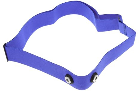 SOPOTUTU Brustgurt Monitorbefestigung Verstellbar Sportliches Elastisches Gummiband Atmungsaktiv Dehnbar Blau Für Laufen Radfahren Klettern
