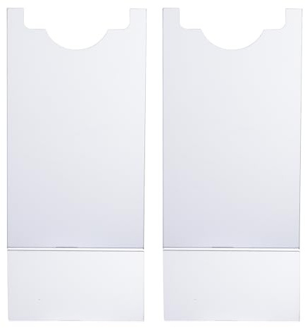 Bettwandabstandshalter – 0,3 Zoll transparentes Acrylkissen, Möbelpuffer, Sicherheitskissen mit einfacher Installation | Schutz für den Hausschutz Heizabstand