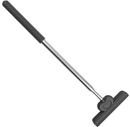 Limpiacristales para coche, acero inoxidable, 103 x 8 cm, retráctil, universal, portátil, limpiacristales, lluvia, antivaho, para coche, autobús, camión, lavado de mantenimiento