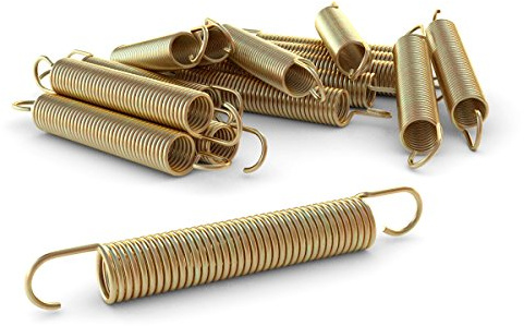 Trampolin Ersatzfeder-Set von 12 Federn, ca. 165 mm Zugfeder-Länge | Sprungfeder extra verstärkt und Lange haltbar passend für Ampel 24 Trampolin