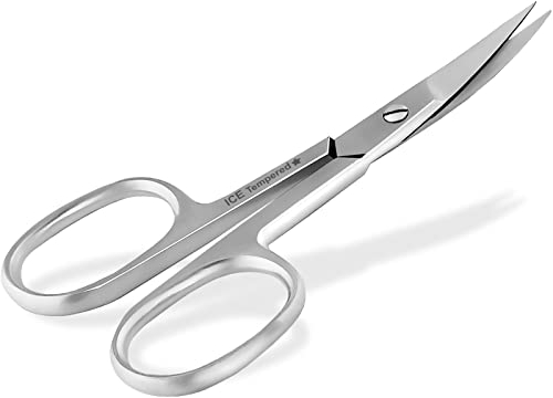 Nagelschere - Rostfreies EDELSTAHL - feine gebogene Schneide -