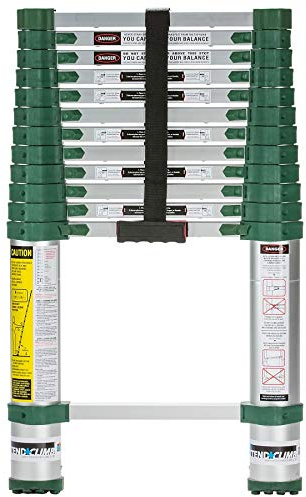 Xtend & Climb 780P Aluminum Telescoping Ladder Type IA Professional Series, 12.5-Foot
