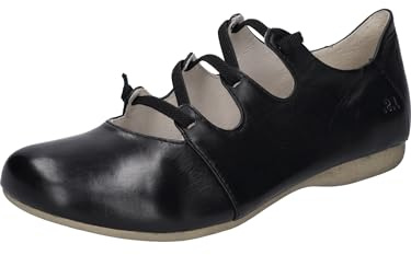 Josef Seibel Damen Fiona 04 Geschlossene Ballerinas, Schwarz (Schwarz 600), 38 EU