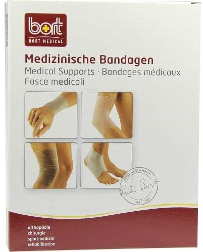 Bort Kniebandage M schwarz 1 St