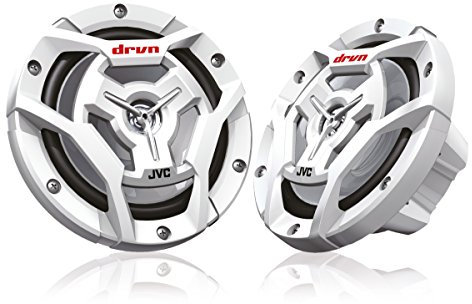 JVC CS-DR6201MW Spritzwassergeschützter 2-Wege-Koaxial-Lautsprecher 16 cm weiß