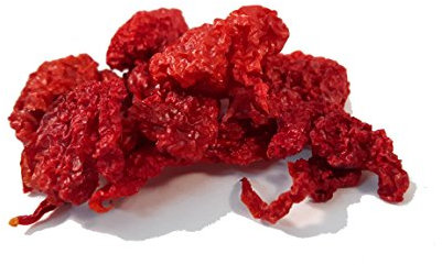 PEPERONCINO CAROLINA REAPER SECCO INTERO 5g CON SEMI FERTILI - ESSICCATO A 40°