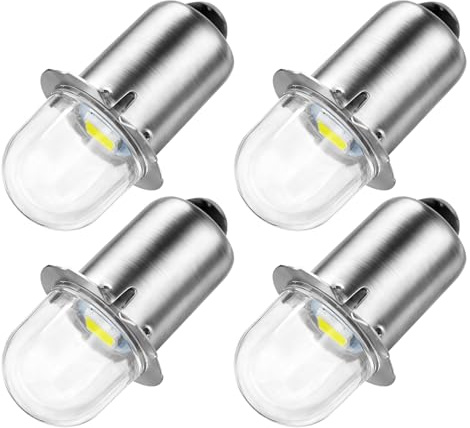 HASMX 18V Xenon Bulb Replacement for Porter Cable PC180FL PCL180L Flashlight Work Lights 18 Volt Xenon Bulbs (4-Pack)