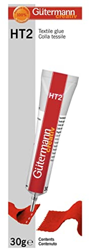 Gütermann HT2 TEXTIL - Adhesivo textil (30 g, sin disolventes)
