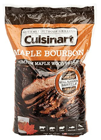 Cuisinart Premium Maple Bourbon BBQ Smoking Pellets - 20 lb Bag