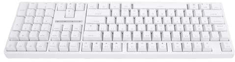 Yechiry 108 Teclas Teclado de Juego Mecánico, 3 Modo Switch Azul en Caliente RGB Retroiluminado con USB C Wireles
