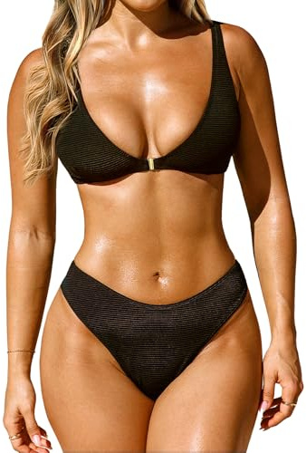Coloquin Women Sexy Push Up Bikini Sets Two Piece Swimsuit Bathing Suits Bikinis Swimwear Swimming Costume