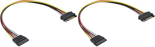 InLine 29651C Rallonge interne SATA mâle/femelle 1 m (Lot de 2)