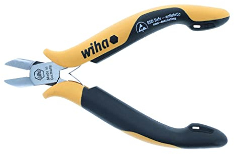 Wiha 32714 Flush Slim Oval Head Precision Cutters