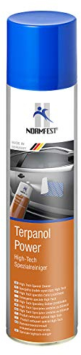 Normfest Terpanol Power – Hochleistungs-Spezialreiniger mit Orangenterpenen, entfernt Klebstoff-, Öl-, Fett-, Silikon- & Markerreste, Bitumen, schnelle Sofortwirkung, silikonfrei, 400 ml