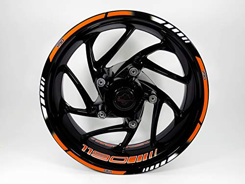 Felgenrand Aufkleber kompatibel mit KTM 1190 Adventure 710043