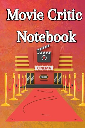 Movie Critic Notebook Hardcover: Movie Checklist Book For Movie Lovers & Film Enthusiasts With Index & Numbered Pages