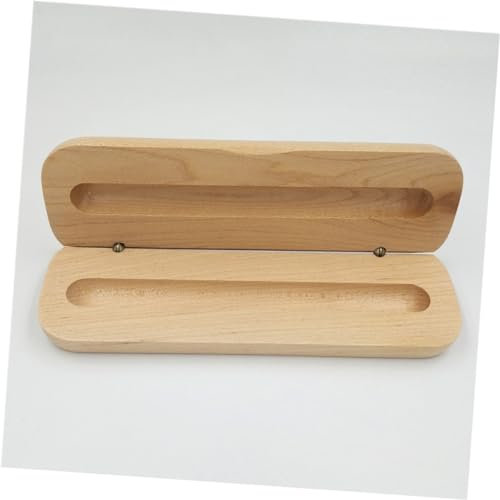 STOBOK Multifunktionale Holzstiftbox Robuster Stifthalter Aus Natürlichem Holz Für Aufbewahrung Von Schreibutensilien Für Bürobedarf Und Kreative -projekte