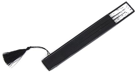 PRETYZOOM Cartoon Cat Silk Fan 2pcs Handheld Folding Fan Silk Material for Women Wedding Use