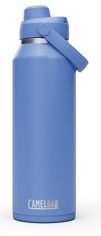 CamelBak Thrive Chug Trinkflasche, isolierter Edelstahl, 1,2 l, Himmelblau