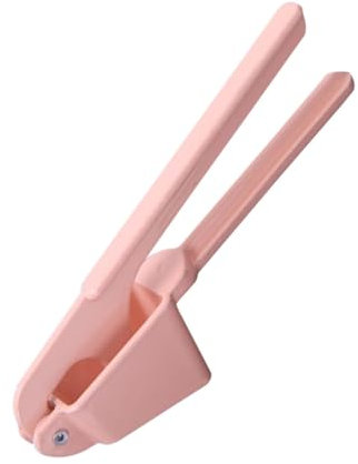 ABOOFAN Prensa De Ajo Multifuncional De Aleación Rosa Machacador Ergonomico Para Ajo y Jengibre Gadget De Cocina Para Triturar y Cebolla