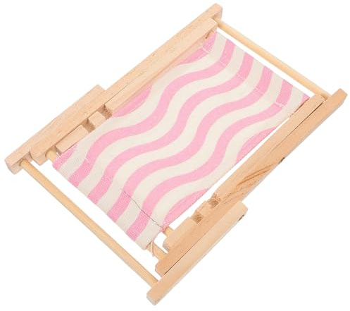 LIGIGWASH Soporte para Teléfono Móvil de Escritorio Forma de Silla de Playa Soporte Multifunción Base Resistente Diseño Decorativo para Oficina y Hogar Portátil Estilo Estilo Aleatorio