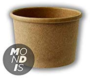 MONDIS TARRINA Kraft Natural 8 OZ(236 ML) Caja DE 500 Unidades