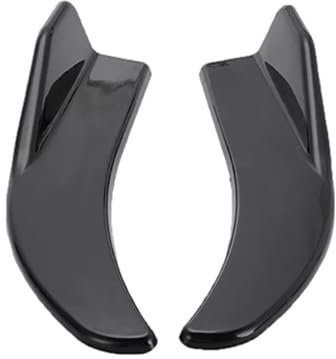 SQWDWEGF Auto Vorne Hinten Stoßstange Eckenschutz Diffusor Splitter Für G20 E46 E60 E90 E92 F20 F30 X5 E70 Frontspoiler Frontlippe(Glänzend schwarz)