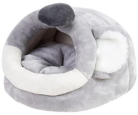 COLLBATH Kleines Haustiernest Cartoon Hamsterbett Hamsterhaus Igel Winternest Haustiernest Zum Schlafen Spielen Und Warmhalten Für Kleine Tiere