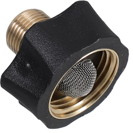 OFFSCH Replacement Pump Inlet for Washing Machine Hose to Tap Connector Male to Female Adapter Filtered Garden Hose Part