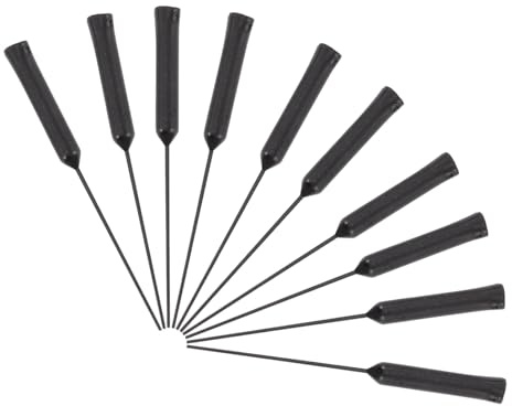 EXHUMKY 10stücke Reinigungsstäbe Für Hörverstärker Ohrreinigungsset Mit Effizienten Schmutzentfernungswerkzeugen Hörgerät Reiniger Aus Robustem Pvc Kompakt Und Tragbar Für Tägliche Wartung