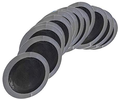 Kit de parche de neumáticos de 150 piezas Kit de reparación de parches de neumáticos para bicicletas Patches radiales de servicio pesado Conjunto de reparación de frío rápido para