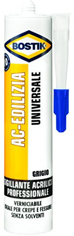 BOSTIK AC-EDILIZIA D2601, Sigillante a base acrilica, 300ml, Grigio