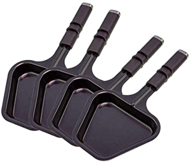 4x Pfanne, Pfännchen kompatibel mit/Ersatzteil für Severin 2359048 RG2348 Raclette