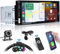 Inefala Autoradio 1 Din mit bildschirmwith CarPlay Android Auto, 6,9 Zoll Auto Radio Touch Display mit Bluetooth, Mirror Link FM EQ SWC USB Typ C Schnellladung, Rückfahrkamera