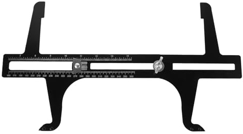 Ciieeo Brake Resetting Gauge Tool 6.5-14.25 Inch Carbon Steel Black