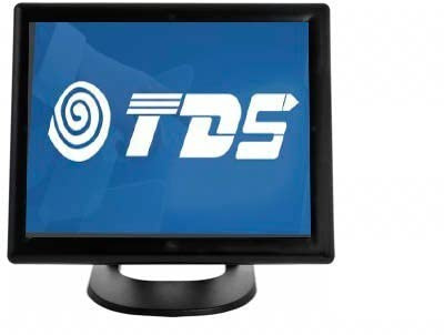 TDS 1701 4:3-Desktop Touch Monitor PCAP touchscreen-1280X1024- ABS+PC Adjustable Display Angled-USB+HDMI+VGA-Gray Black